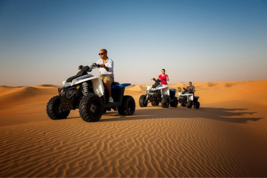 Morning Desert Safari With ATV Quad Bike Ride