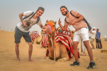 Dubai Morning Desert Safari Sand Boarding Dune Bashing